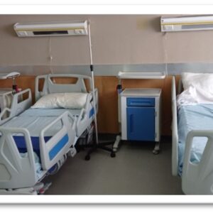01LETMEDF - LETTO OSPEDALE MULTIFUNZIONE TESTA PIEDE BLU FAV