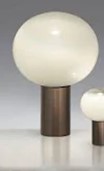 12LAMF - LAMPADA ARTE LAGUNA 37 T ORO SAT VETRO TONDO