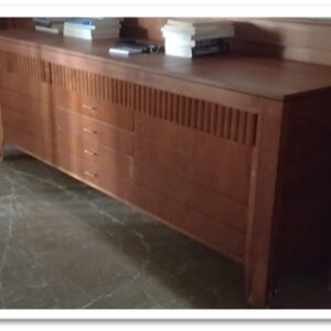 02SIDF - SIDEBOARD CILIEGIO 2 ANTE 7 CASSETTI MOR