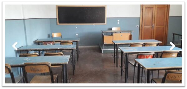20SCRF - SCRIVANIE SCUOLA BASE ACCIAIO PIANO BLU