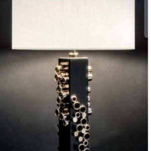 23LAMF - LAMPADA TAVOLO MIDA COLONNA NERA ESPE