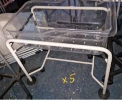 03LETMEDF - LETTINO NURSERY STR FERRO BIANCO PIANO PLEX