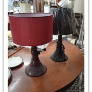 30LAMF - LAMPADA TAVOLO CANDELA CERAMICA