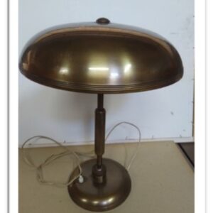 43LAMF - LAMPADA TAVOLO '60 BASE CORPO ORO PAR CIRCOLARE