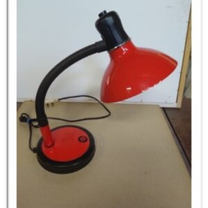 55LAMF - LAMPADA TAVOLO ROSSA NERA
