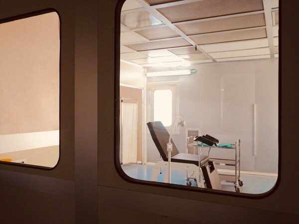 SALA OPERATORIA-MORGUE