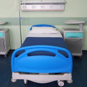 03LETMEDF - LETTO OSPEDALE TESTA PIEDE BLU